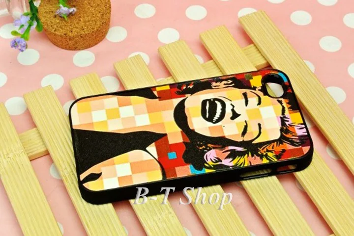 2 Patterns Retail Packing Sexy Lady Marilyn Monroe Cell Phone Cases&Covers For Iphone 4/4S&5/5S Protection Cellular Accessories |