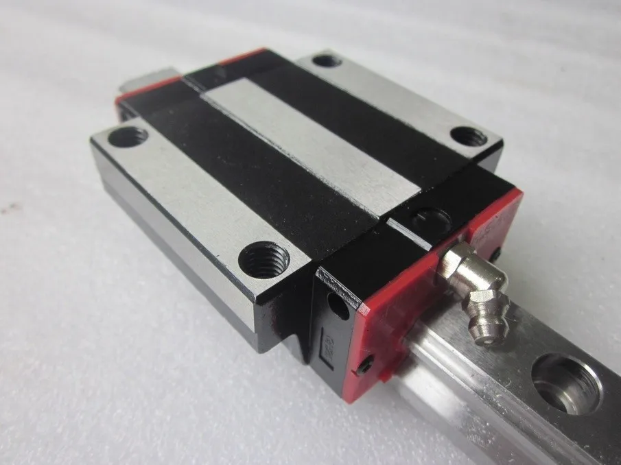 

China Made 1pcs HGR25 L1000mm rail+ 2pcs HGW25CA flange block bearing