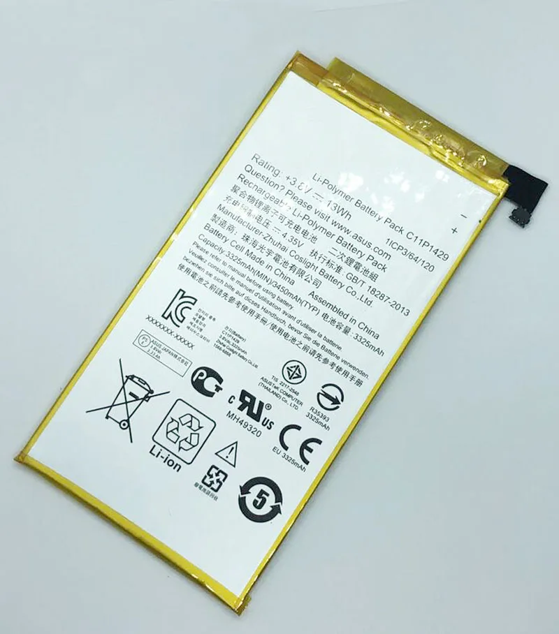GeLar 3 8 V 3450mAh батарея C11P1429 для ASUS ZENPAD C 7 0 c7.0 Z170MG Z710CG Z710C P01Z P01Y Z170C | Компьютеры и офис