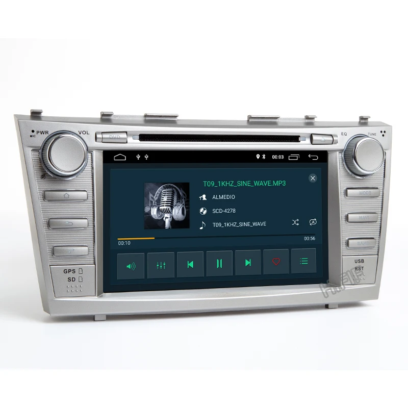 8 &quotHD IPS 2 Din автомобильный DVD плеер GPS навигация авто радио для Toyota Camry 2007 2008 2009 2010 2011