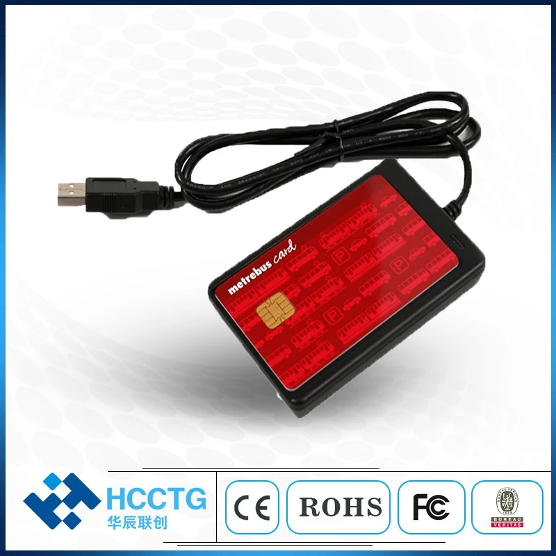 Управление доступом к картам/RFID 13.56hMZ 14443 USB считыватель смарт карт Писатель