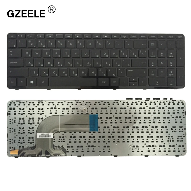 Русская клавиатура GZEELE для HP 15 e072 e006sr e007sr e008sr e011sr n056sr n057sr n058sr n059sr RU black|keyboard for hp|hp