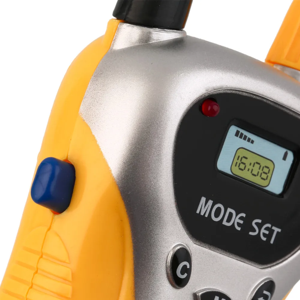 2 шт. электронная игрушечная рация электронный портативный двухсторонний