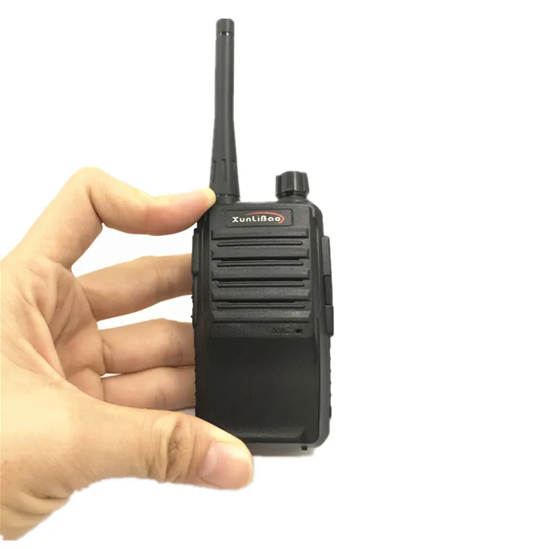 100% оригинал PMR Walkie Talkie 5 Вт XUNLIBAO X1 Мини двухстороннее радио приемопередатчик FRS с