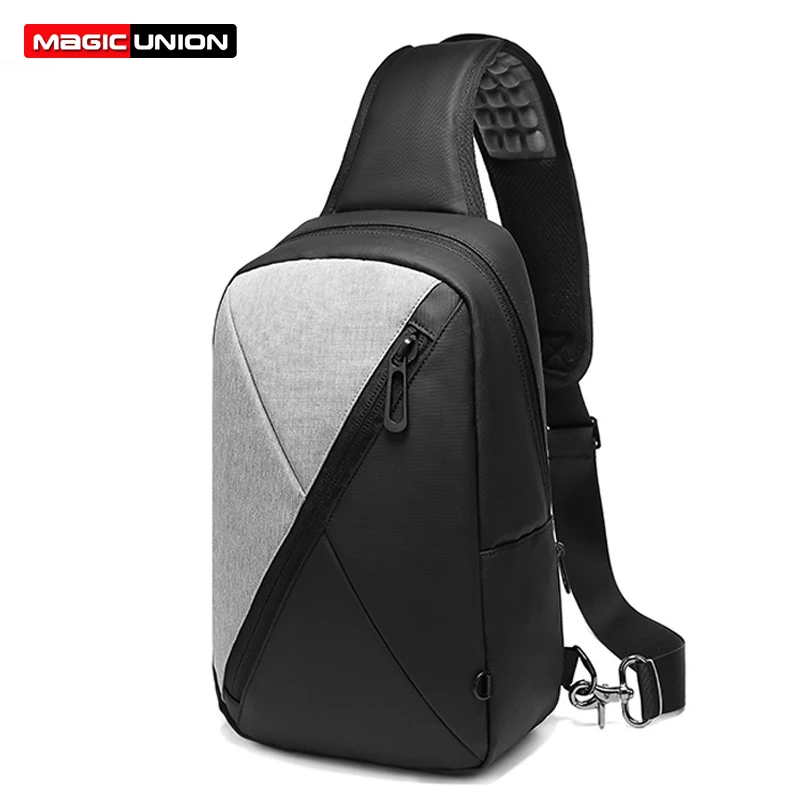 Волшебный союз мужской сумка моды груди пакет Водонепроницаемый сумки на плечо