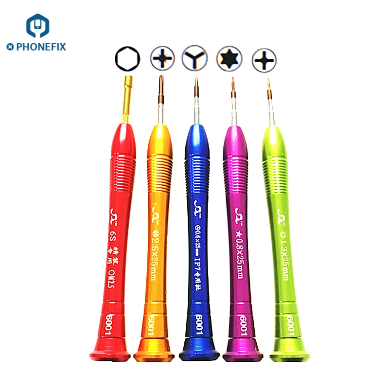 

Professional 5 in 1 Mobile Phone Opening Screwdriver Kit for iPhone 8 7 6 5 6 Plus for Samsung Repair DIY Phone Disassembly Tool