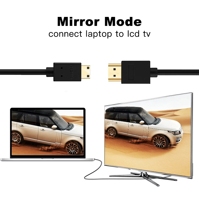 Высокоскоростной мини HDMI к кабель 1 м 5 2 3 Папа мужчине 4 3D 1080P для планшета