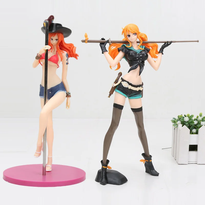 24 см цельная фигура одна штука девчачьи девушки Nami Pole dance Flag Diamond Ship Code B ПВХ