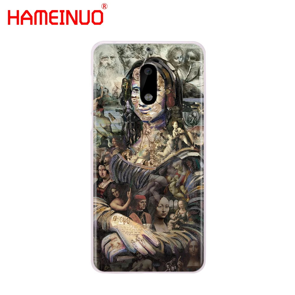 HAMEINUO Mona Lisa Леонардо да Винчи чехол для телефона Nokia 9 8 7 6 5 3 Lumia 630 640 640XL 2018|Бамперы| |