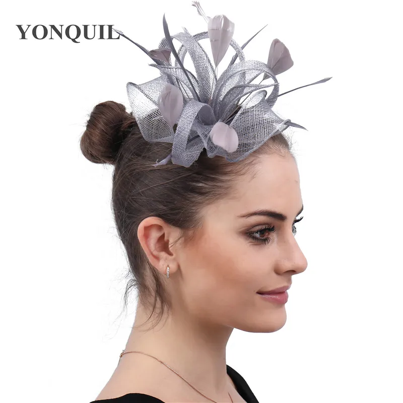 Элегантные женские свадебные вуалетки головной убор элегантные заколки для