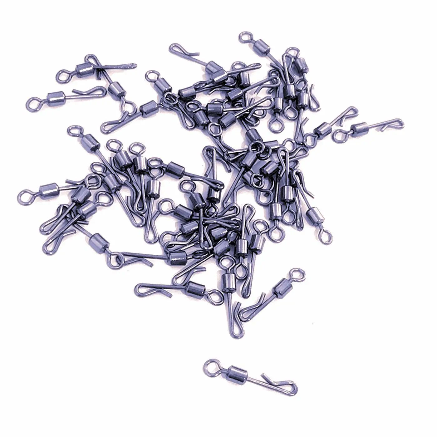 20 шт./лот роликовых вертлюгов с предохранителем и универсальным питанием-от