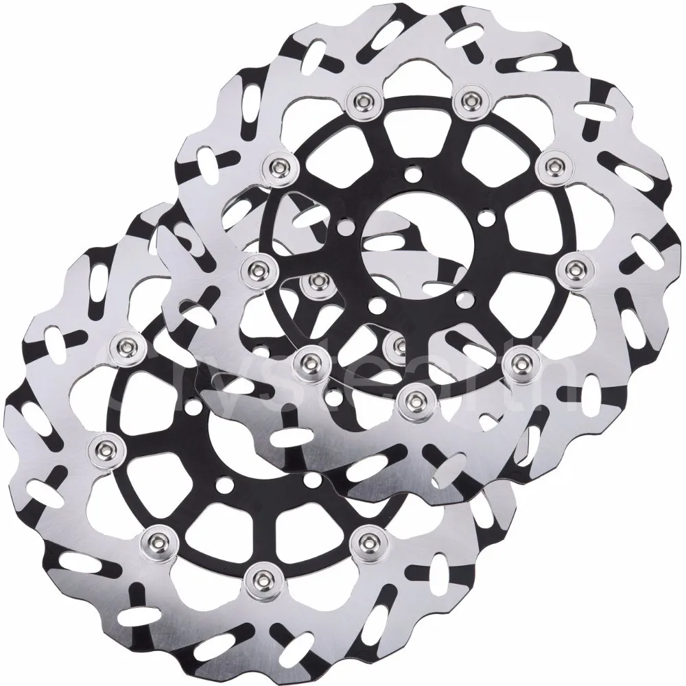 2 шт. ротор дисковых передних тормозов для Suzuki Hayabusa GSX 1300 1400 GSXR GSX-R 600 750 GSXR600 GSXR750