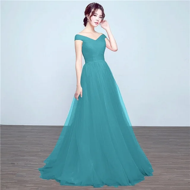 Небесно-голубой Beauty Emily, элегантные, с открытой спиной, длинные, ярко-синие вечерние платья,, на шнуровке, вечерние платья макси, вечерние платья для выпускного вечера - Цвет: Небесно-голубой