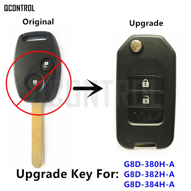 Обновленный дистанционный ключ QCONTROL подходит для Honda Accord Element CR V Fit City Odyssey шаттл