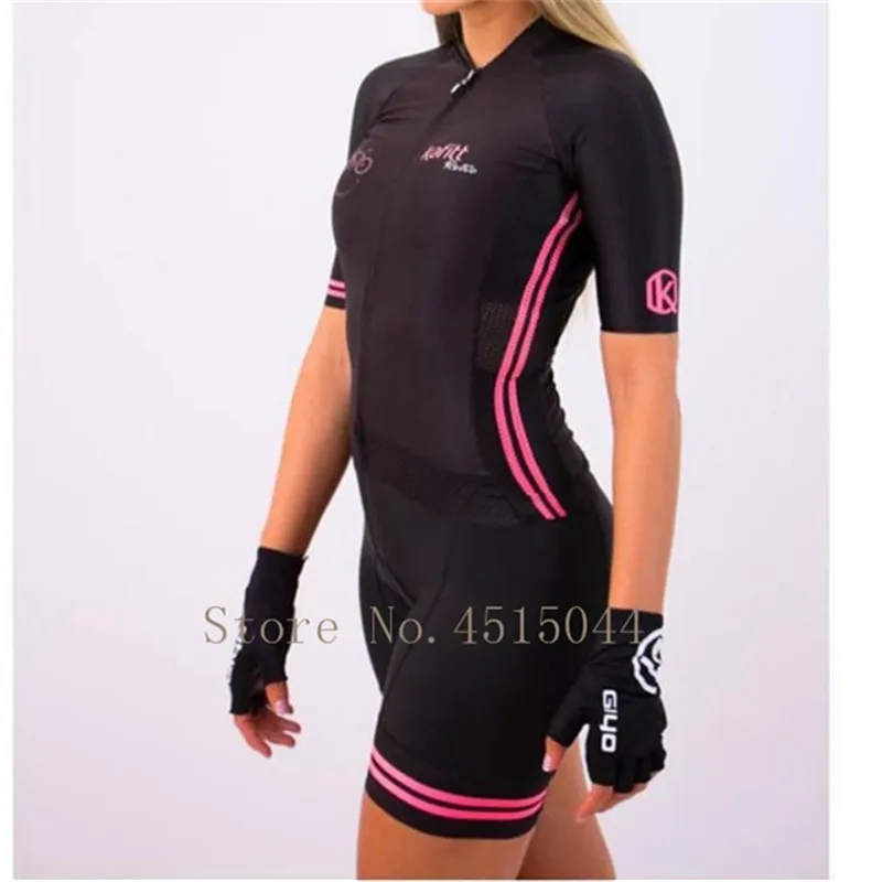 06 kafitt pro team боди облегающий велосипедный костюм Спортивная одежда uniforme ciclismo Женская велосипедная Экипировка триатлонный костюм купальник - Цвет: 06