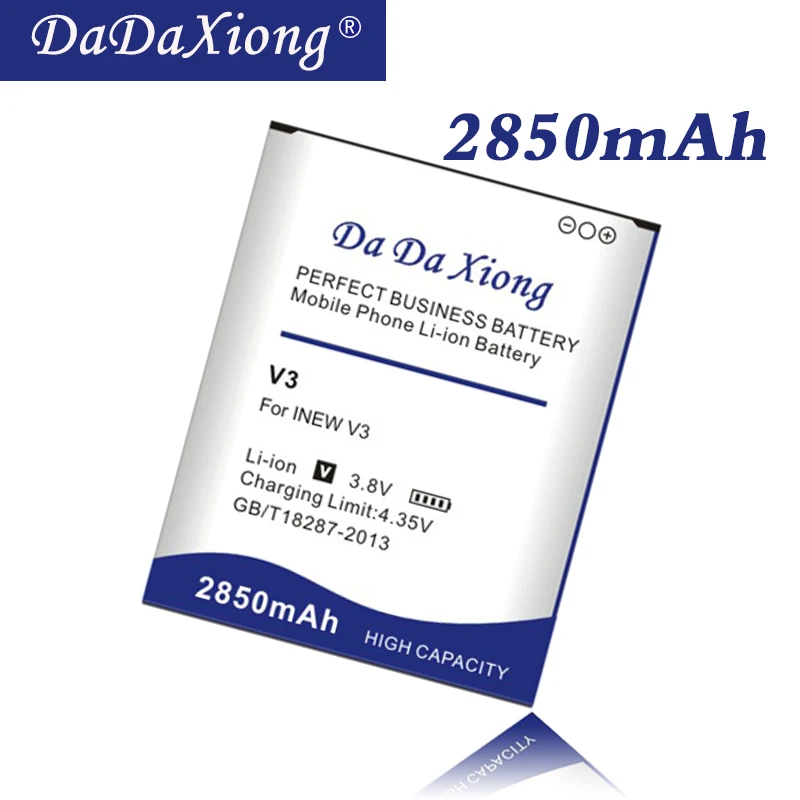Da Xiong оригинальный аккумулятор 2850 мАч V3 для Inew Plus V3C мобильный телефон