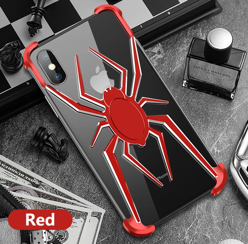Для iPhone XS Max чехол Роскошный милый жесткий металлический алюминиевый сплав Броня противоударный бампер чехол для телефона для iPhone XR X задняя крышка