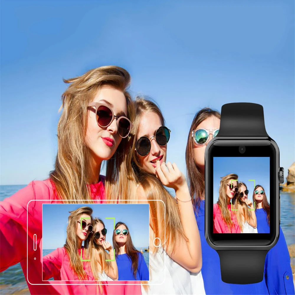 Timethinker Смарт-часы с камера сим-карта HD вызова для мобильного телефона 2G GSM умные часы DM09 для Apple samsung часы 1,5" IP67