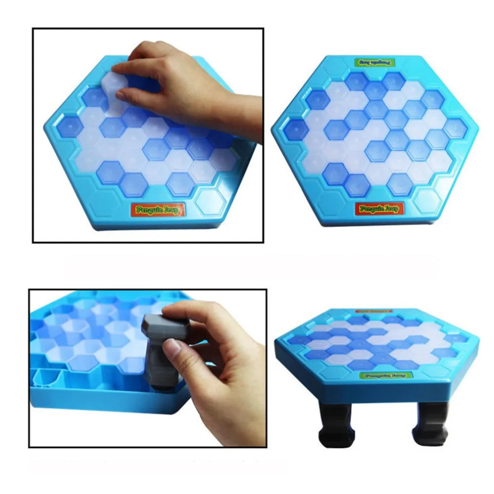 Funny Penguin Trap Interactive Indoor Board Game Ice Breaking Save The Parent-child Table Entertainment Toys Kids Gifts | Игрушки и