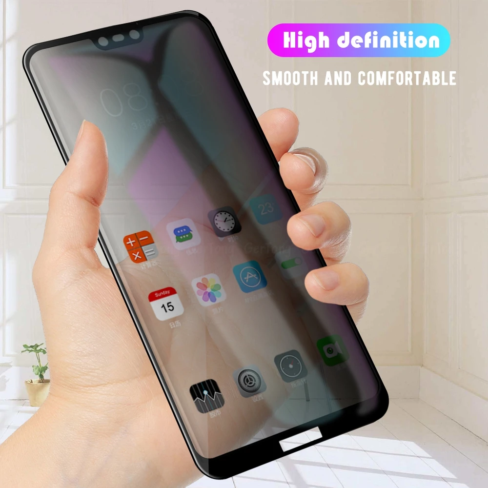 Антибликовое защитное стекло закаленное для Huawei Honor 8X 10 View Mate20 P30 Lite P20 Pro Nova3e