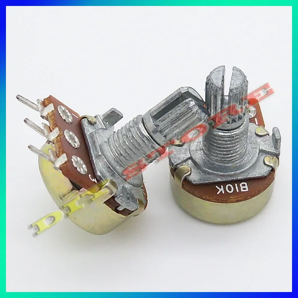 Бесплатная доставка 100 шт. B10K 10 K Ohm вкладыш с коническим отверстием производства