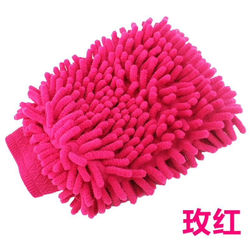 Шенилль из микрофибры для автомобиля Стайлинг мотоцикла мойка рукавица очистки