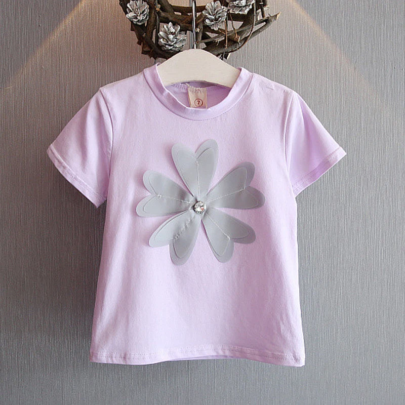 2018 комплект одежды для девочек детская модная одежда вышитые футболки и юбка с