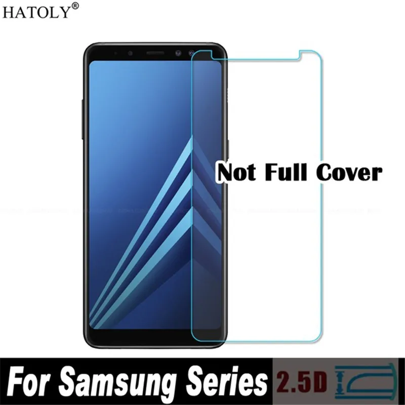 Стекло для Samsung Galaxy A8 Star закаленное стекло A9 Защитная пленка экрана 2 шт.|Защитные