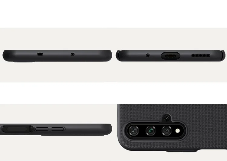 Для huawei honor 20 чехол 6,26 ''NILLKIN матовый ПК Жесткий Чехол на заднюю панель Подарочный держатель для телефона для huawei honor 20 Pro Чехол