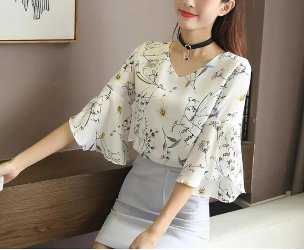 Color as shown Кружевная шаль куртка Летняя короткая блузка для улицы тонкий кардиган длинный рукав Солнцезащитная одежда дикая блузка рубашка - Цвет: Color as shown