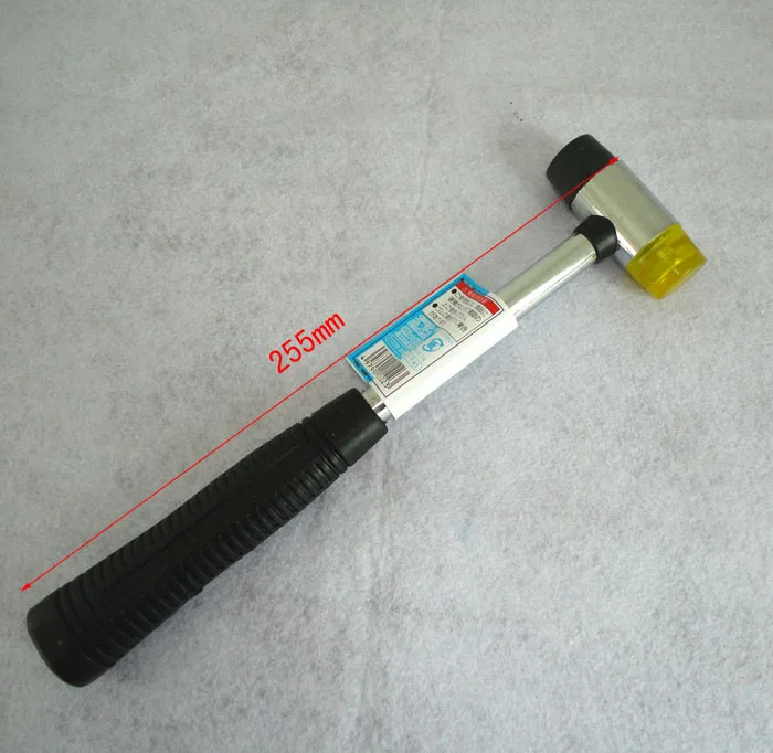 Бесплатная Доставка Сыромятной Кожи Резинового молотка питания снижается