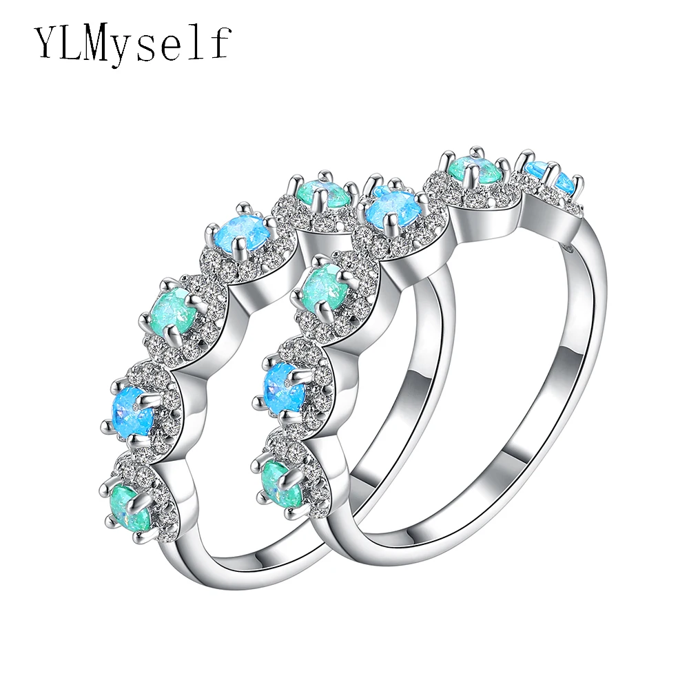 2 шт./комплект женские кольца в виде снежинок|designer ring|ring designfemale ring |