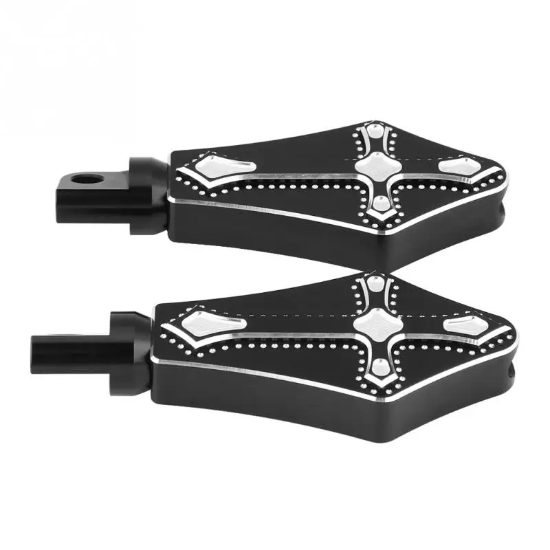 1 пара черных мотоциклетных ножек поперечного типа педали для подножки Harley Davidson XL