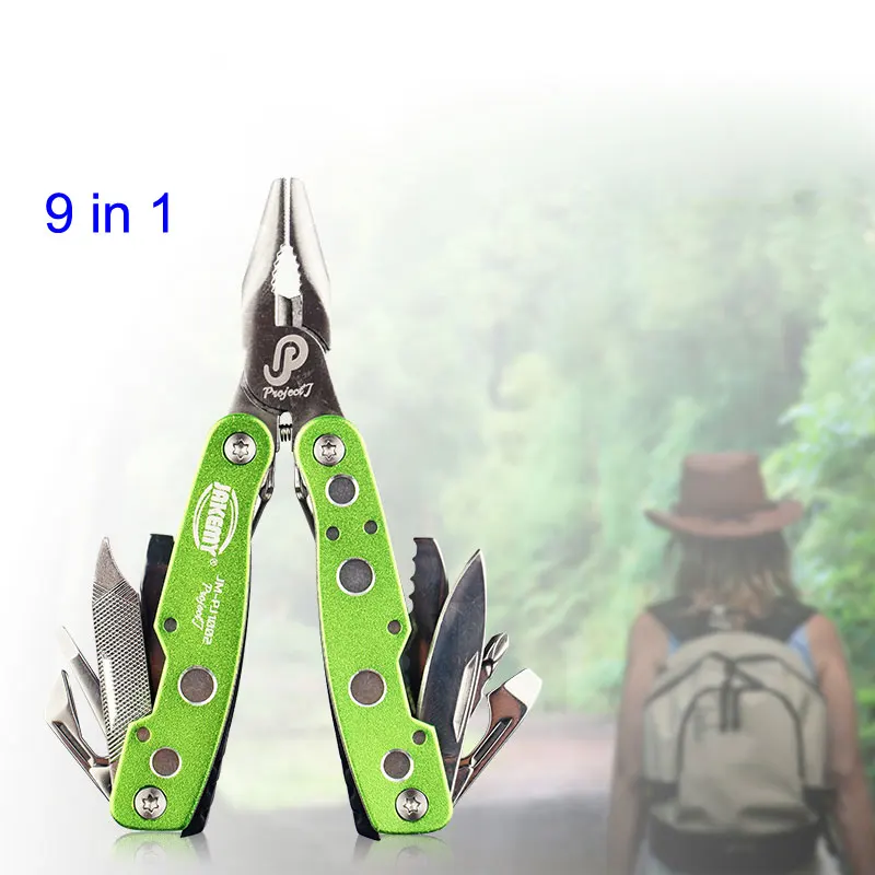 Многофункциональные плоскогубцы из высокозакаленного сплава 9 в 1 отвертка