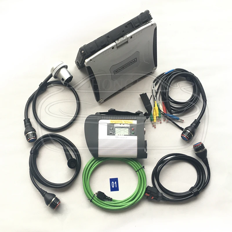 MB Star C4 DOIP SD с CF53 8GB RAM Wi Fi диагностическим мультиплексором полным кабелем 2020 12