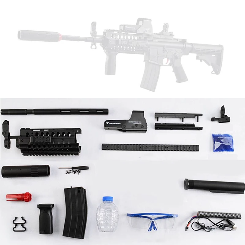ZHENDUO игрушки 1 предмет Электрический взрыв SKDm4ss гель мяч Blaster водяной игрушка в