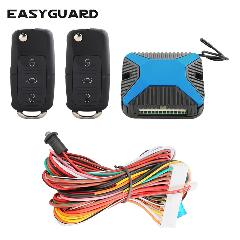 EASYGUARD компания качество Авто Автозапуск комплект ключи для удаленной блокировки