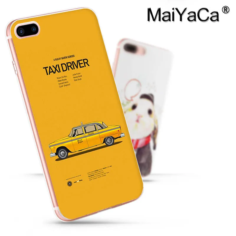 5 Роскошный модный чехол для телефона MaiYaCa Movie Taxi Driver для Apple iphone 11 pro 8 7 66S Plus X 5s SE XR XS MAX Mobile Cover - Цвет: 5