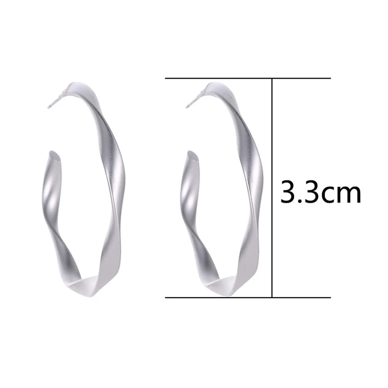 Модные золотые и серебряные серьги для женщин ювелирные изделия сережки в