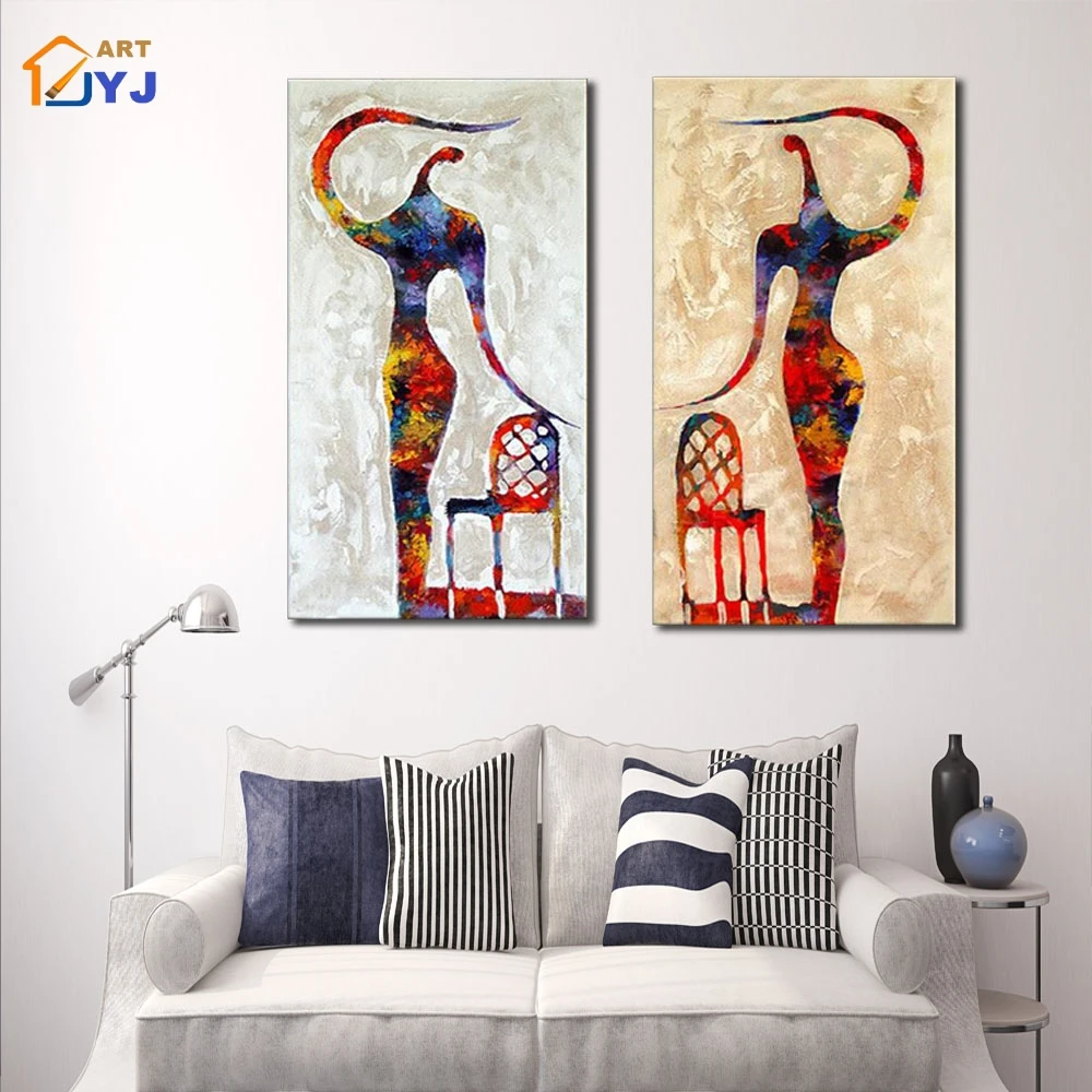 Картина любовь Толстая Текстура 100% ручная роспись современная абстрактная