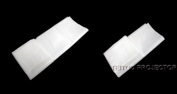 100 дюймов Настенный матовый белый портативный проекционный экран для мини ЖК LED DLP