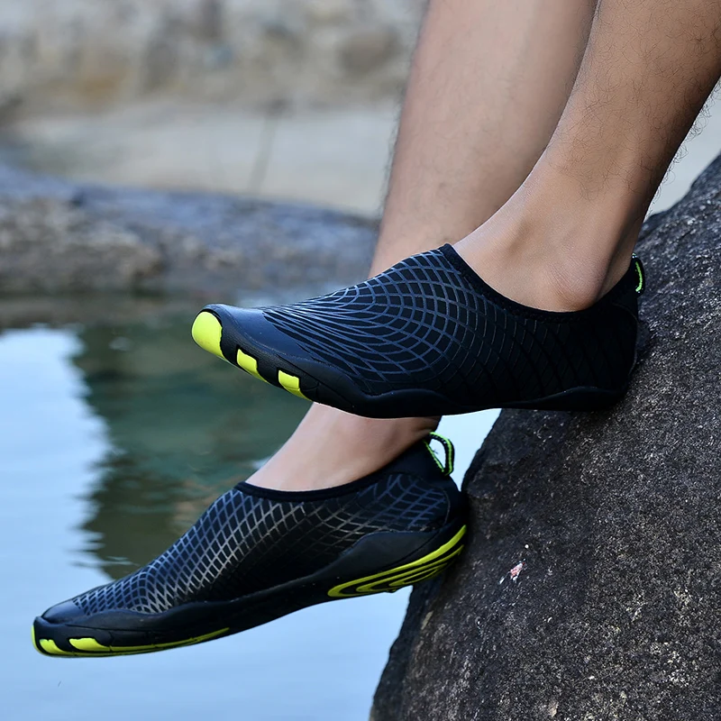 Мужская пляжная обувь женская уличная для плавания верховой езды Aqua