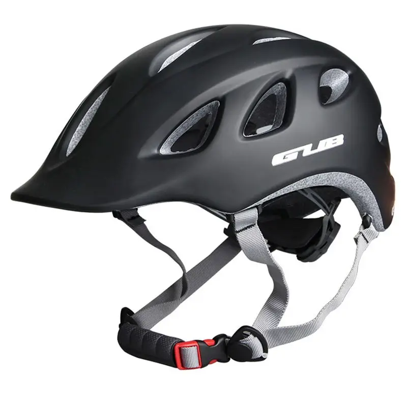 Велосипедный шлем MTB дорожный велосипед Casco Ciclismo Сверхлегкий интегрированный литой защитный колпачок унисекс 18 вентиляционных отверстий велосипедный шлем - Цвет: Black