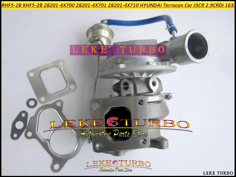 RHF5-2B KHF5-2B 28201-4X700 28201-4X701 28201-4X710 Турбокомпрессор Для HYUNDAI Terracan Car 2003-06 J3 J3CR 2.9L CRDi 163HP |