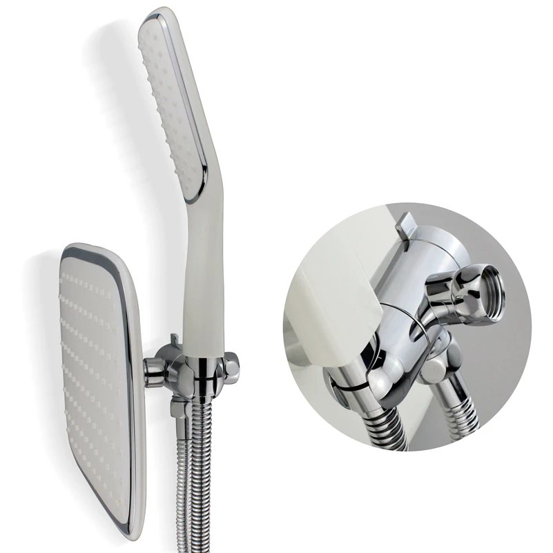 Набор с двойной душевой головкой комбо ванная комната 3 сторонним водоотводом +