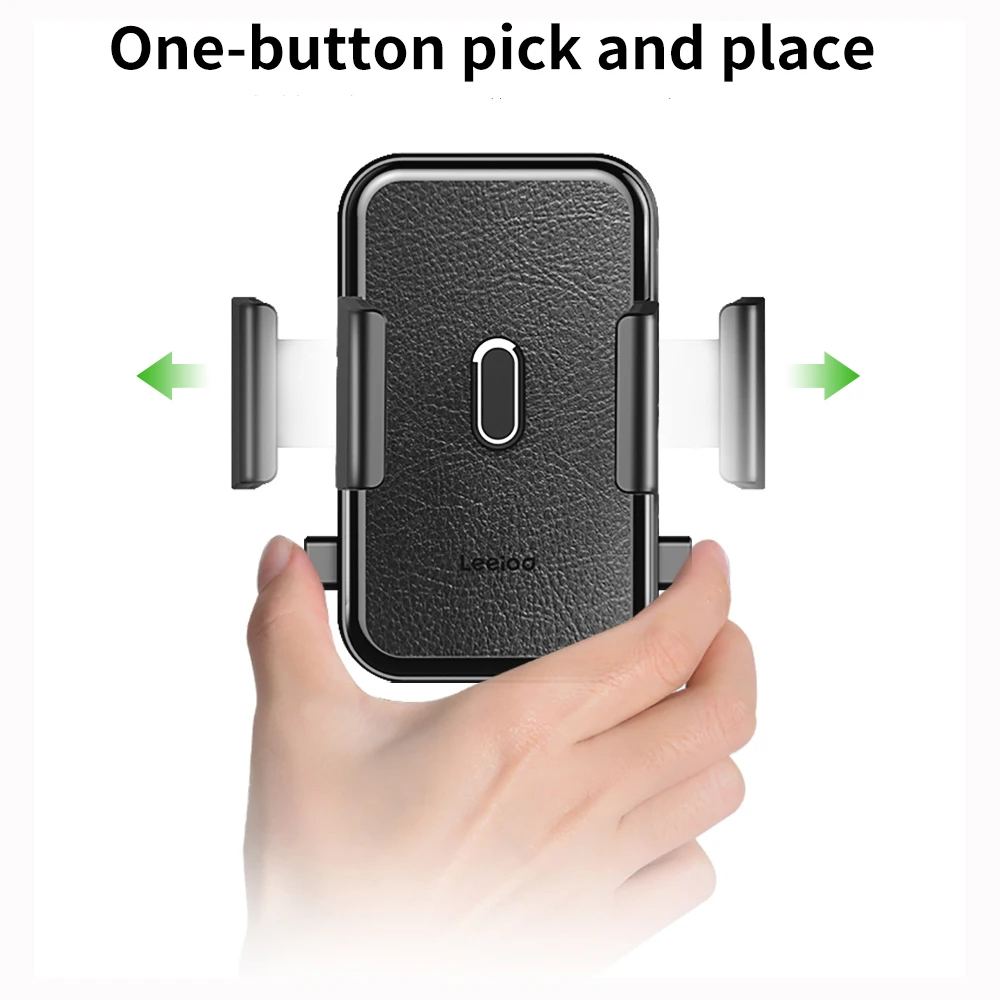 LEEIOO Car Phone Holder For In 360 Degree Rotatable No Magnetic Mobile Universal Smartphone Cell Support | Мобильные телефоны и