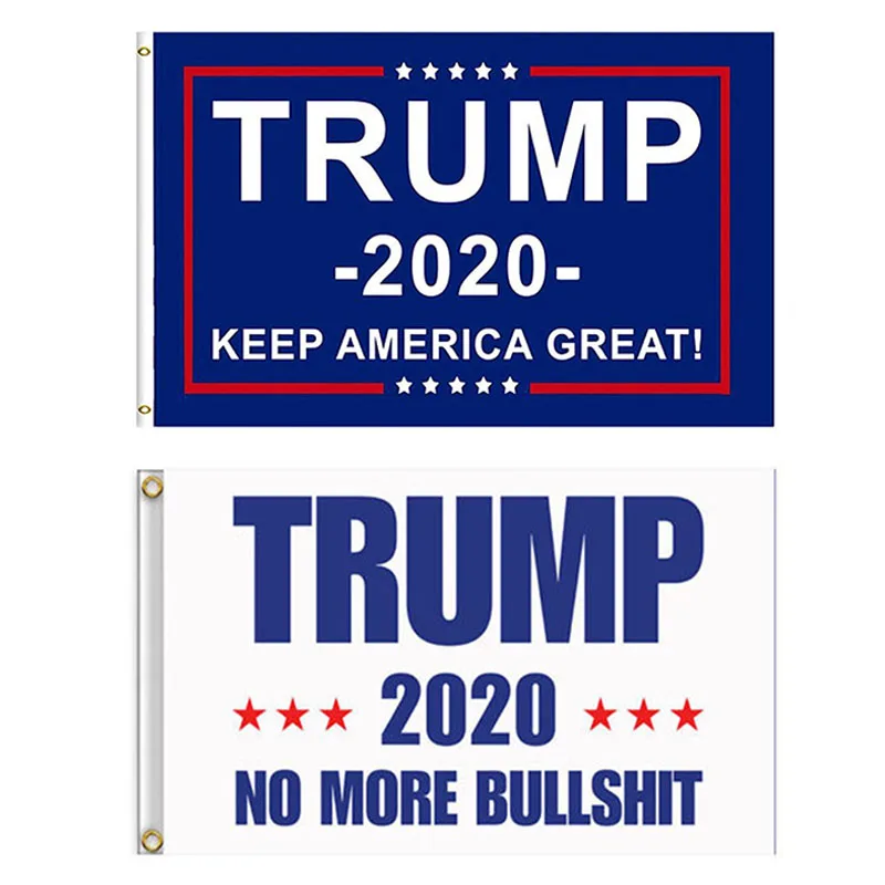 10PCs New Trump 2020 Flag Donald Keep America Great For President USA Accessory | Дом и сад
