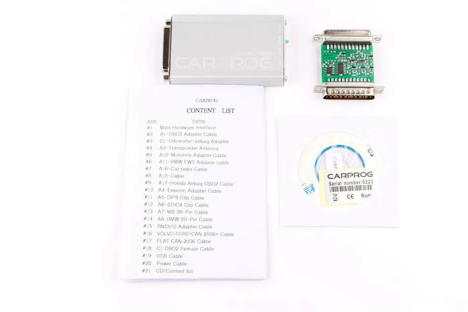 Лучший онлайн сканер приборной панели Carprog FW V8.21 V10.93 полный набор инструментов для ремонта авто Prog 8,21/10,93 иммобилайзер ECU программист