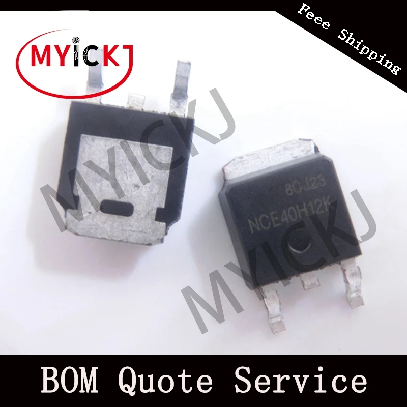 5 шт. NCE40H12K NCE n канальный расширенный режим питания MOSFET IC CHIP TP 252|Светодиодные чипы|
