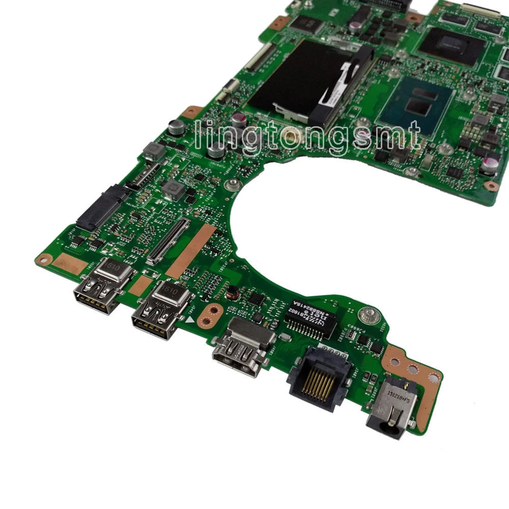 K501UX материнская плата для ноутбука For Asus K501UB K501U K501 Teste Оригинал DDR4 4g RAM I7 6500U GTX950M
